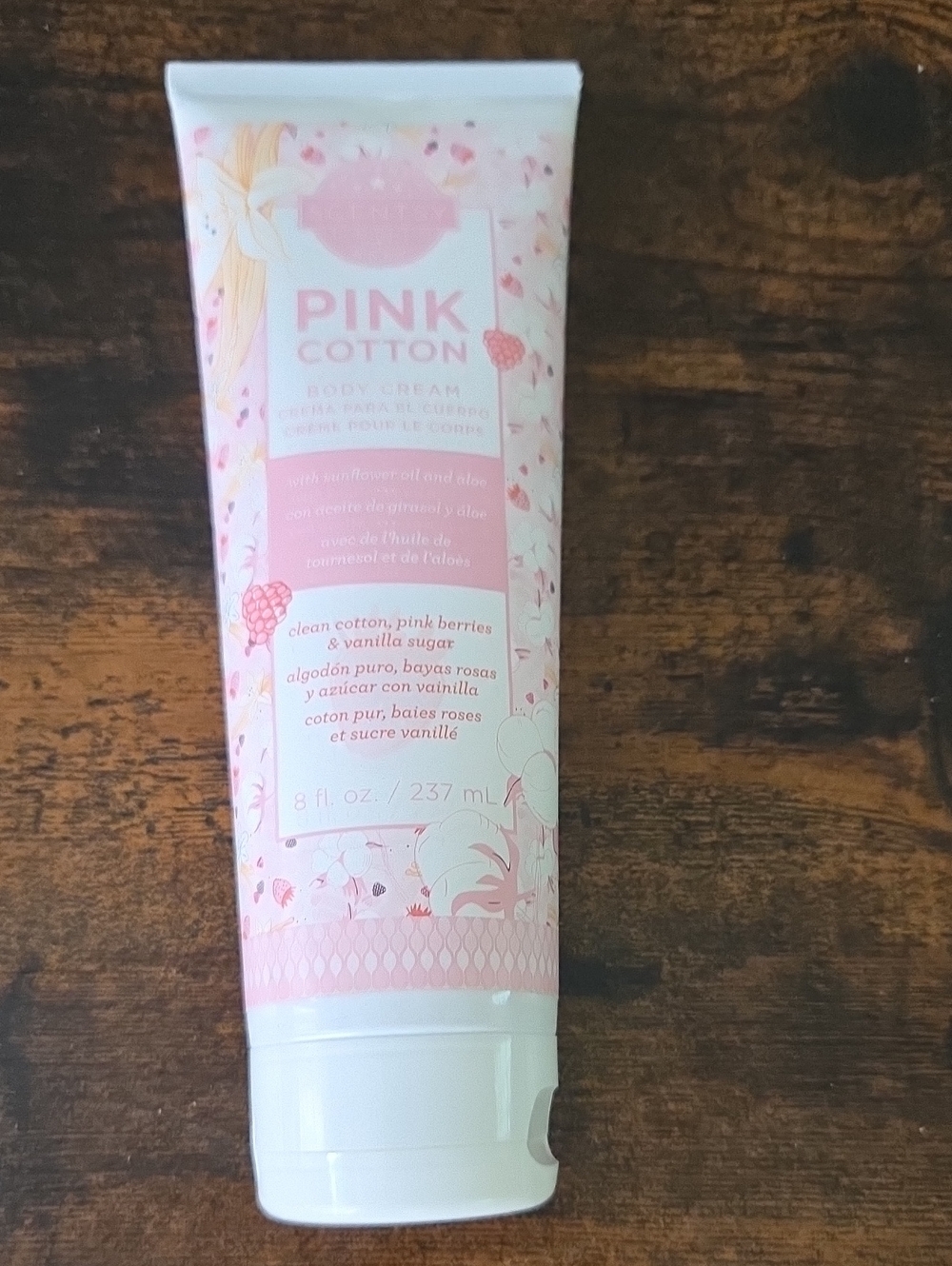 Scentsy Pink Cotton Body Cream